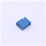 2.54mm Short Circuit Cap/Jumper Cap, Closed Top, KH-2.54TXM-BK-6.5H-B
